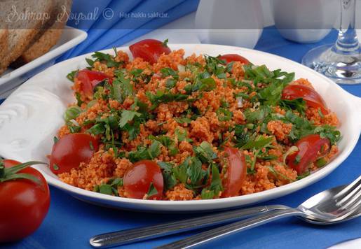 Esin Hanımın Kısır Salatası Tarifi
