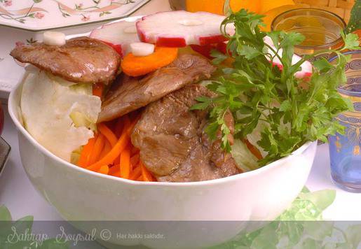 Etli Fransız Salatası Tarifi