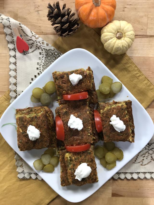 Fırında Kabaklı Mücver Tarifi