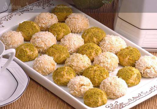 Kahveli Fıstık Kurabiyesi Tarifi