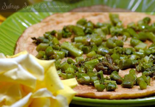 Kuşkonmazlı Omlet Tarifi