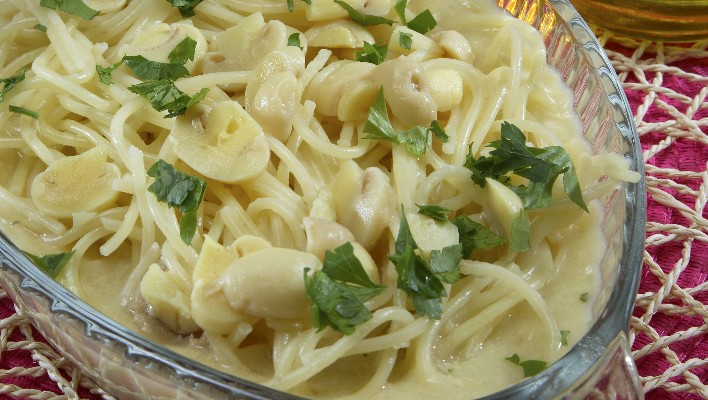 Mantarlı Fırın Makarna Tarifi
