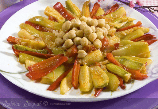 Portakal Soslu Zeytinyağlı Kabak Tarifi