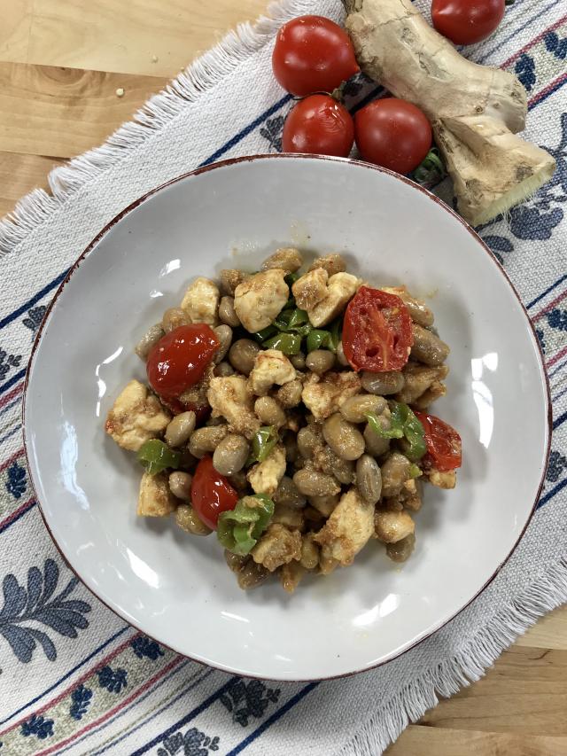 Tavuklu Taze Barbunya Tarifi