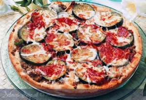 Kıymalı Patlıcanlı Pizza Tarifi