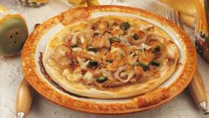 Tavuklu Çerkez Pizzası Tarifi